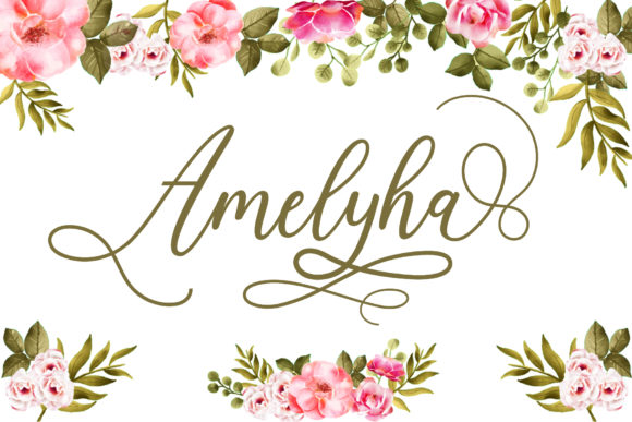 Amelyha: A Elegant Script Font for Business Branding