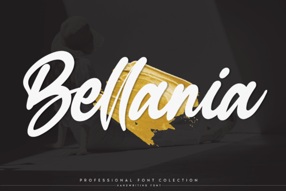 Bellania Font: Elegant Script for Craft Projects