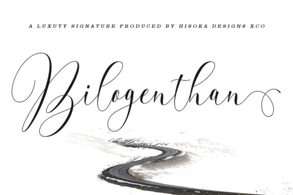Bilogenthan: A Delicate Script for Creative Projects