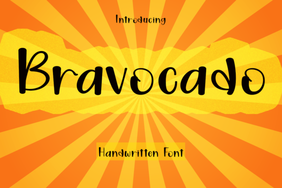 Bravocado: A Handwritten Font for Creative Campaigns