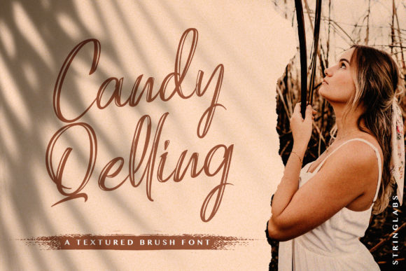 Candy Qelling: Elegant Script for Branding