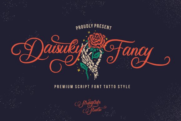 Daisuky Fancy Font for Elegant Design