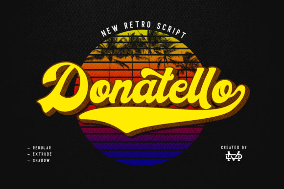 Donatello: A Vintage Script for Modern Campaigns