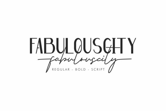 Fabulouscity: A Creative Font for Makers