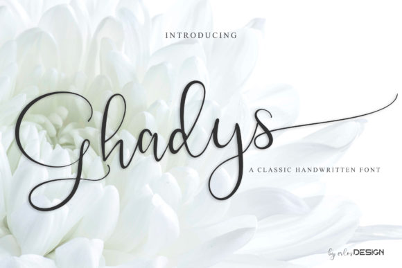 Ghadys: A Classic Calligraphy Font for Business