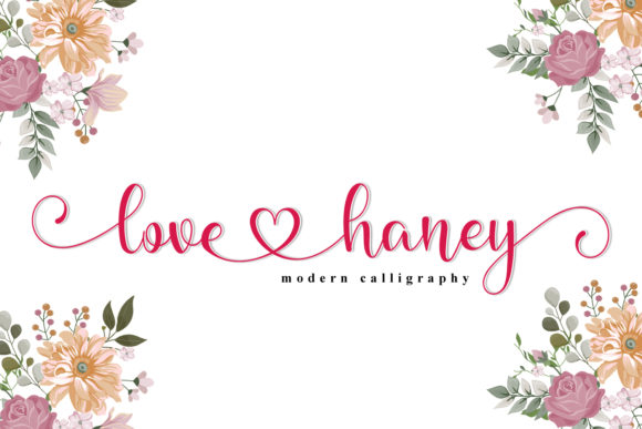Love Haney Font: Elegant Script for Digital Marketing