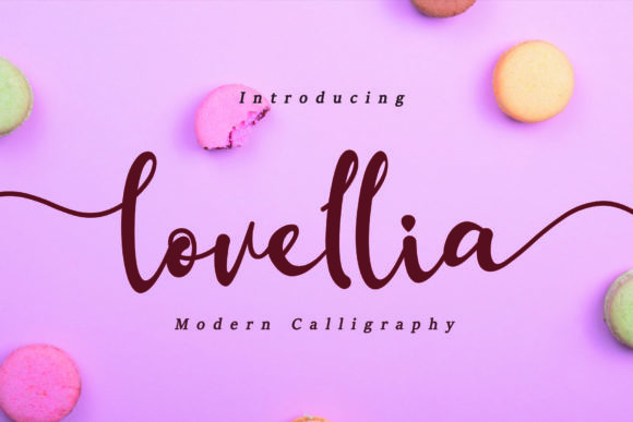 Lovellia: A Sweet Script for Business Branding