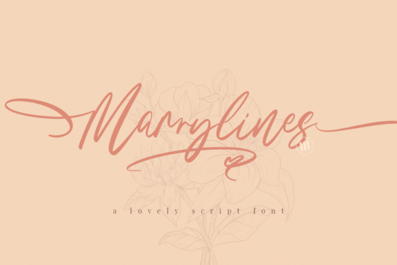 Marrylines: Elegant Script for Branding