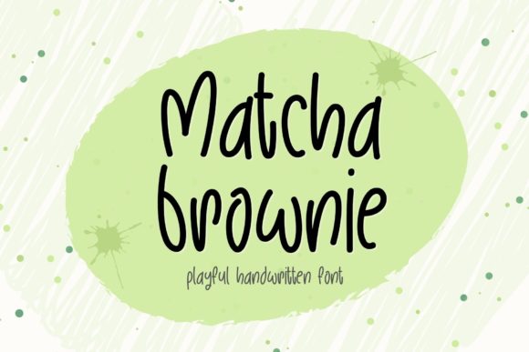 Matcha Brownie: A Charming Font for Campaigns