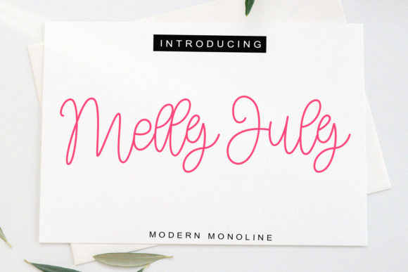 Melly July Font for Web Design