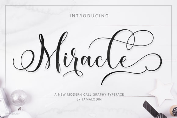 Miracle Font: Modern Script for Web Design
