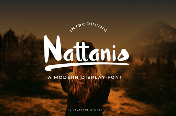Nattanio: A Sweet Script Font