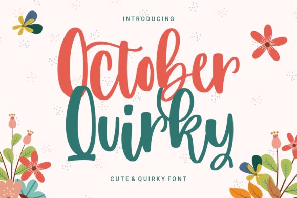 October Quirky: A Sweet Script for Creative Projects