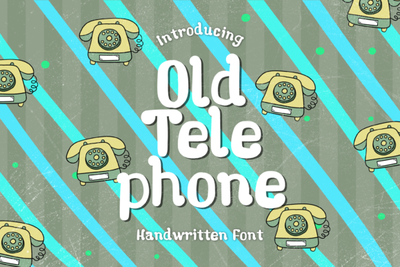 Old Telephone Font for Bold Campaigns