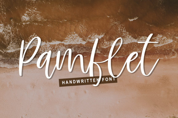 Pamflet: Elegant Script Font for Craft Projects