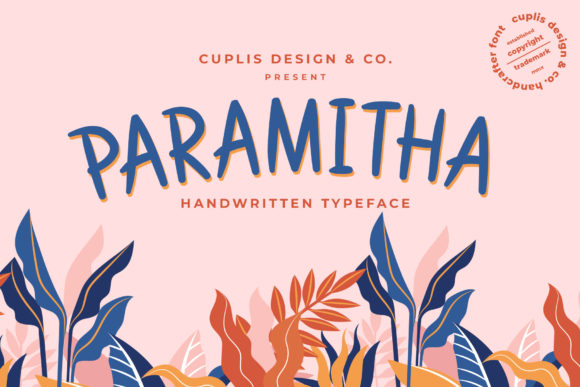 Paramitha: A Handwritten Font for Elegant Design