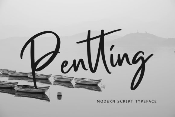 Pentting: A Relaxed Handwritten Font