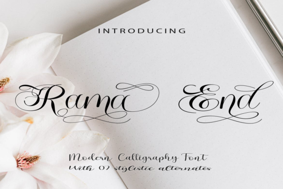 Rama End: A Font for Memorable Campaigns