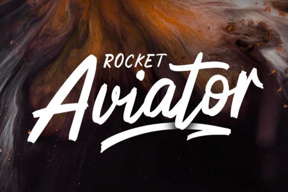 Rocket Aviator: A Bold Script for Designers