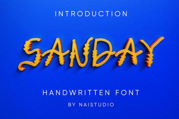 Sanday: A Stylish Handwritten Font