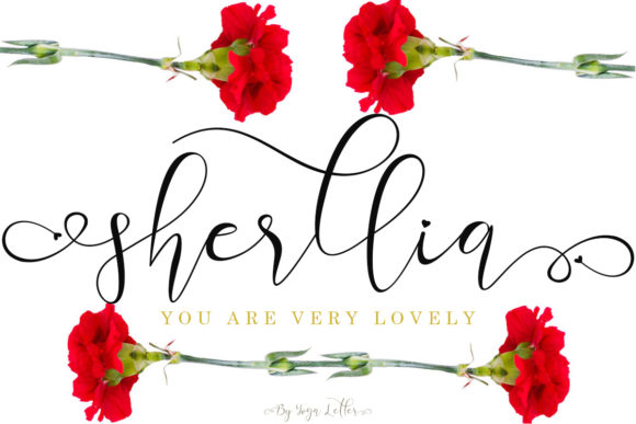 Sherllia: A Stylish Script Font