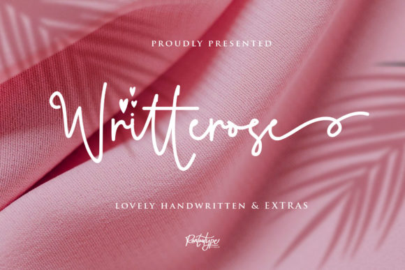 Writterose: A Magical Handwritten Font